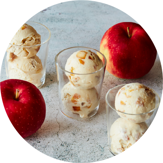 キャラメル林檎と焦がしバター